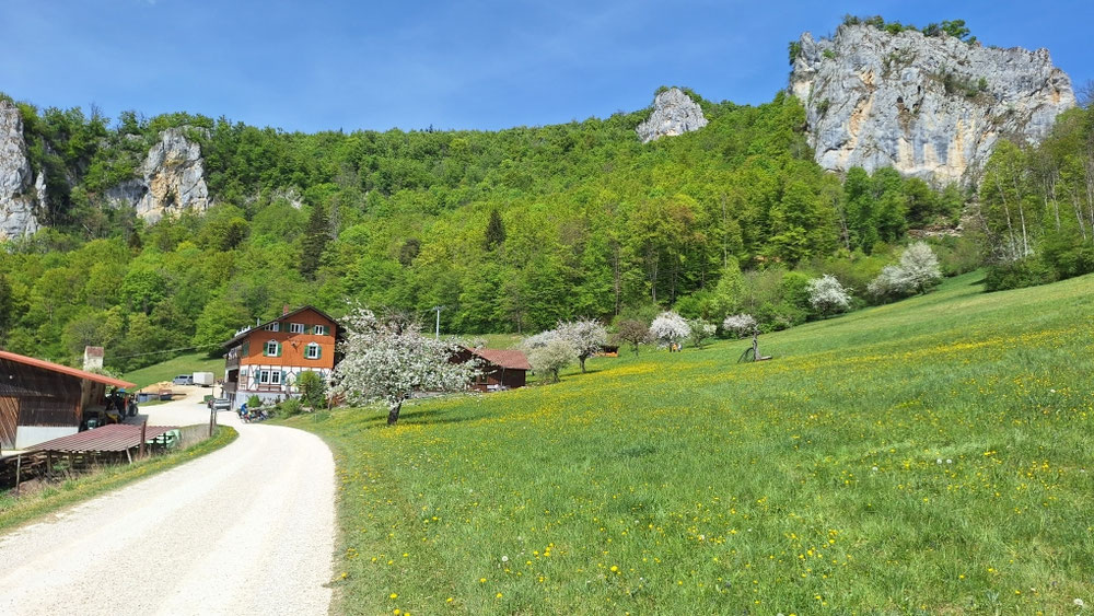 Donautal nach Beuron