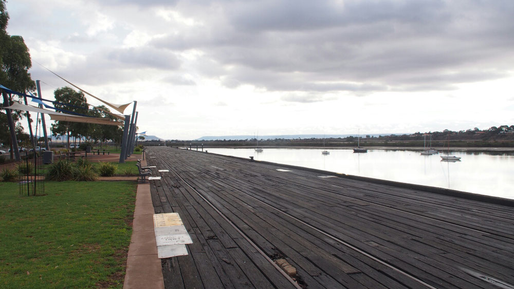Port Augusta, alte Hafenanlage