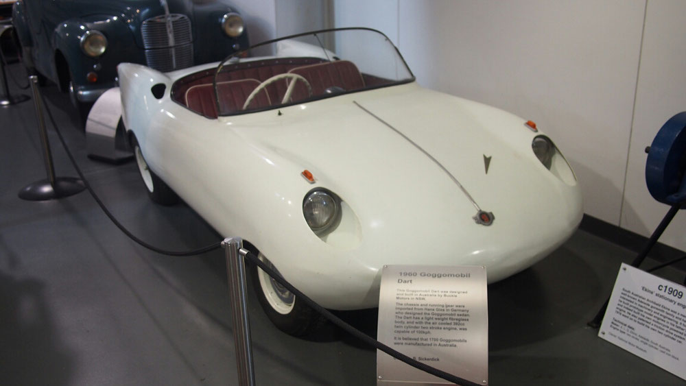 im National Motor Museum in Birdwood, auf Basis Gogomobil, made in Australia