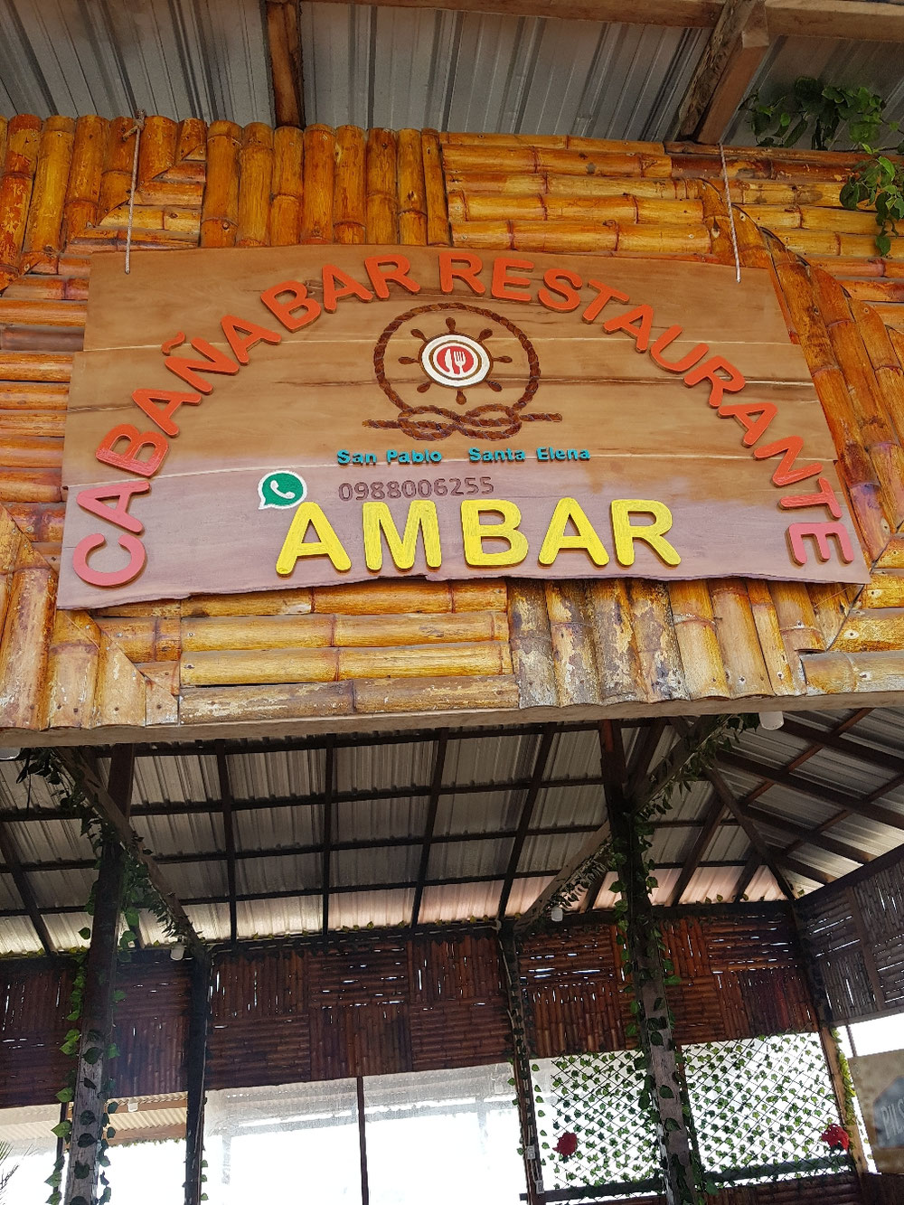 Página web de restaurante-ambarsanpblo