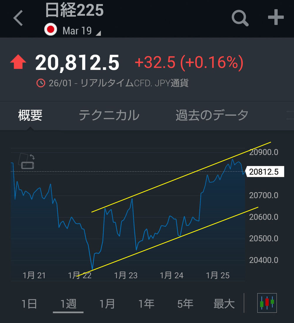 日経225(週間)