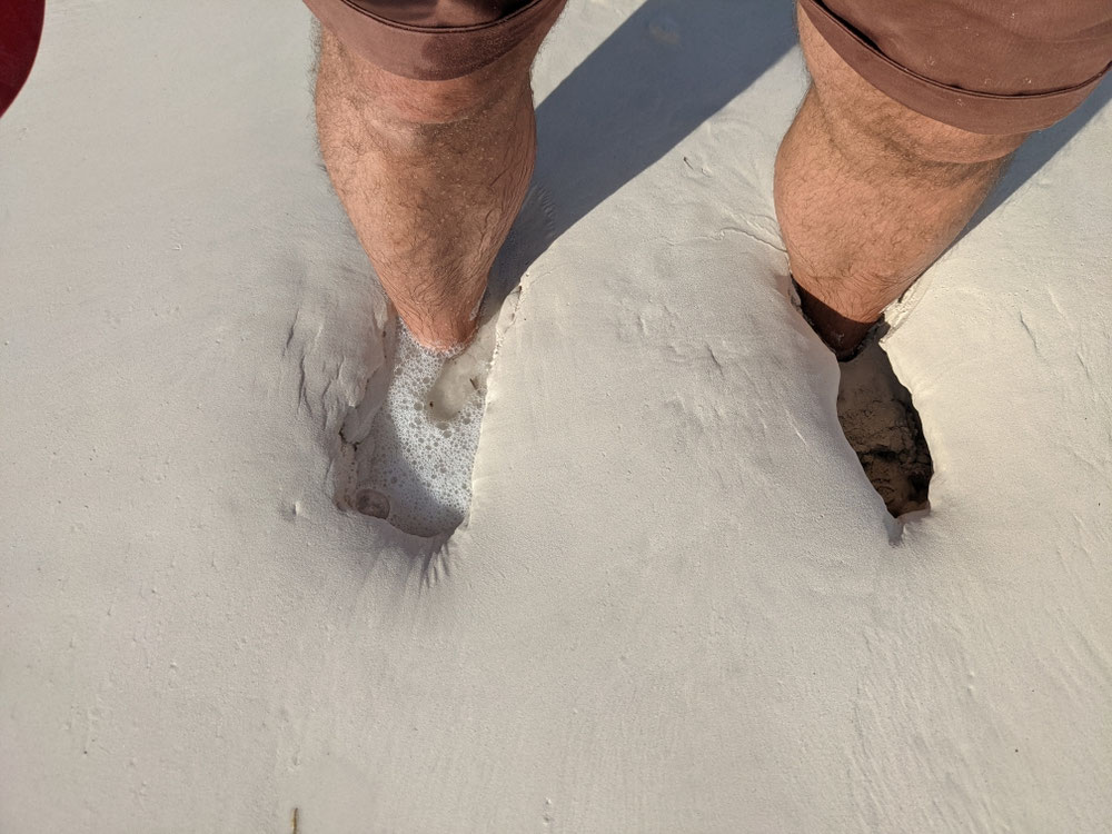 Ziemlich weicher Sand