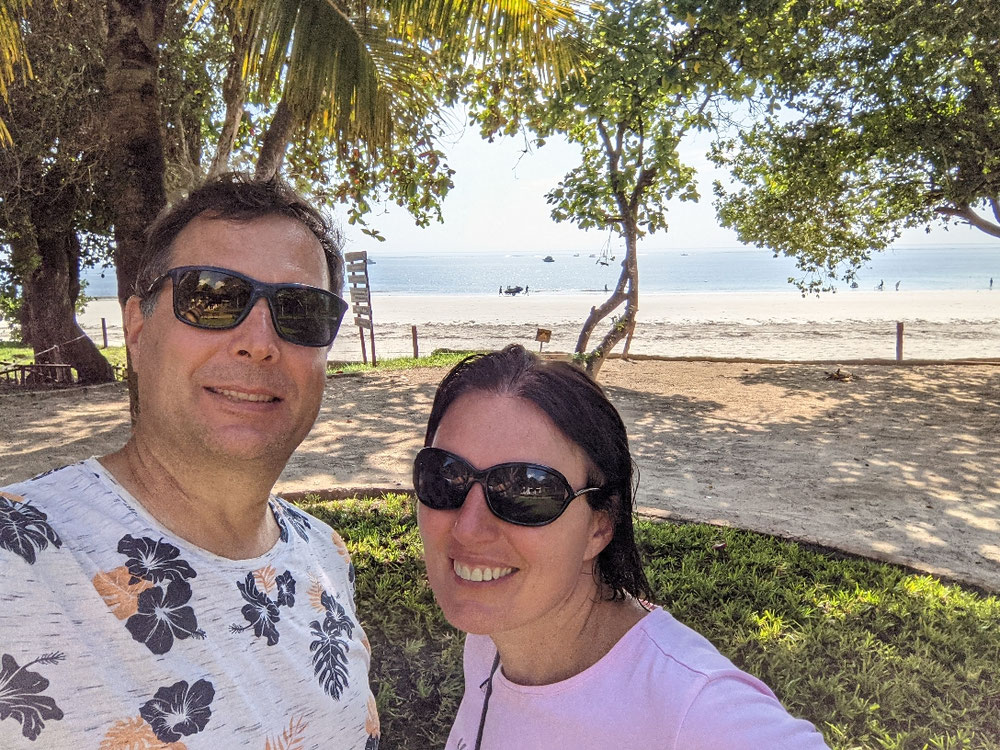 Selfie des Tages mit Strand und Meer