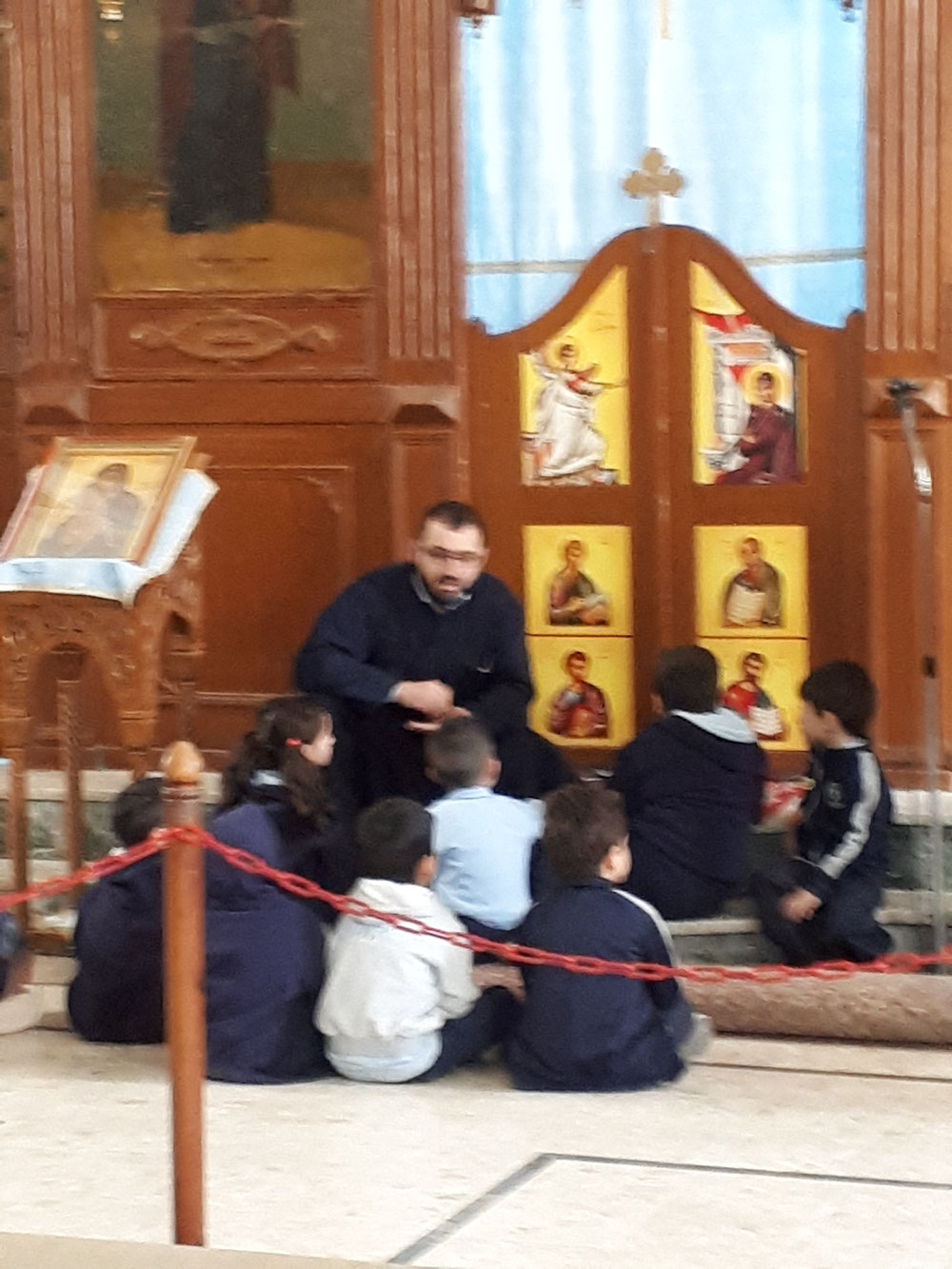 Religionsunterricht in Madaba