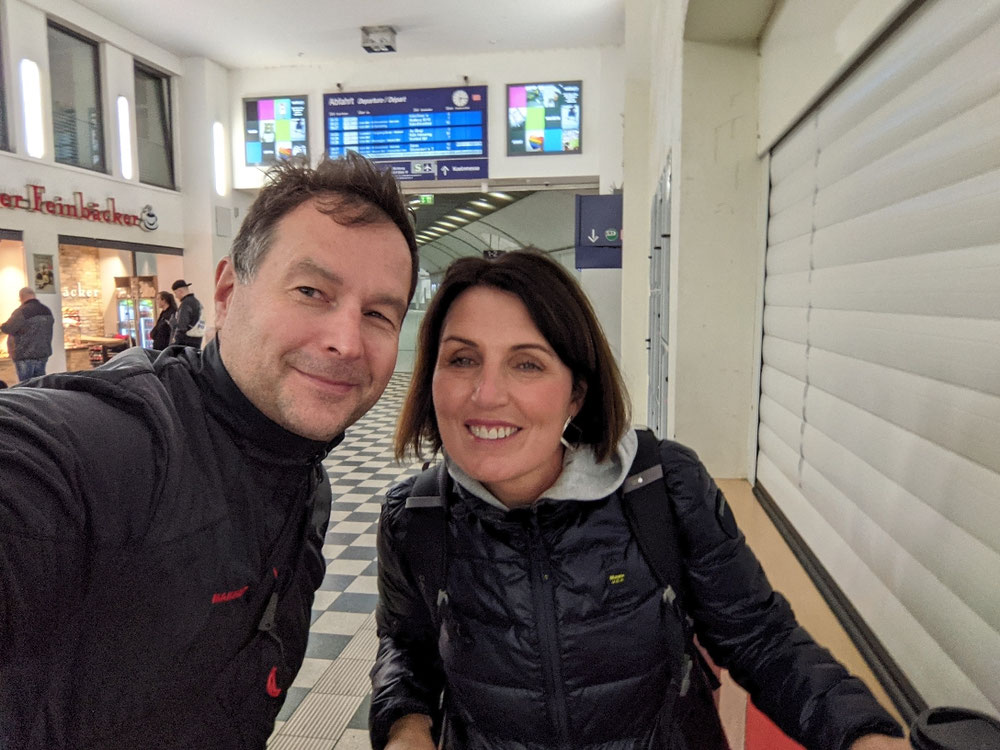 Umsteigen in Köln Deutz