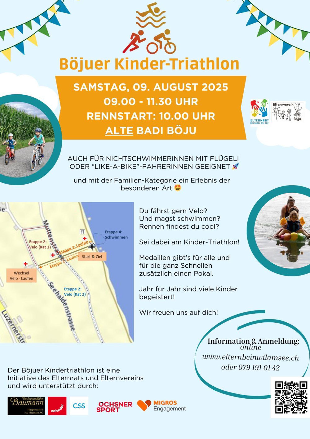 Böjuer Kinder-Triathlon