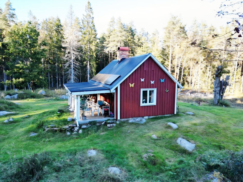 Mijn heerlijke stuga in Zweden