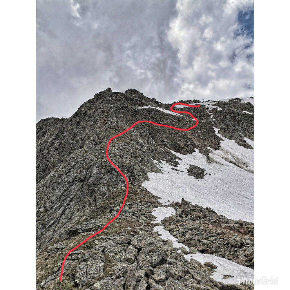 Ist das der Weg zum Gipfel?