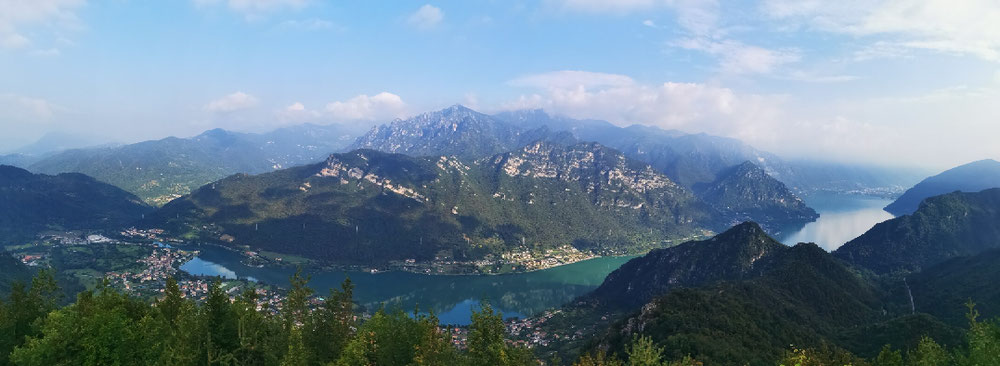 ... auf den gesamten Lago d'Idro
