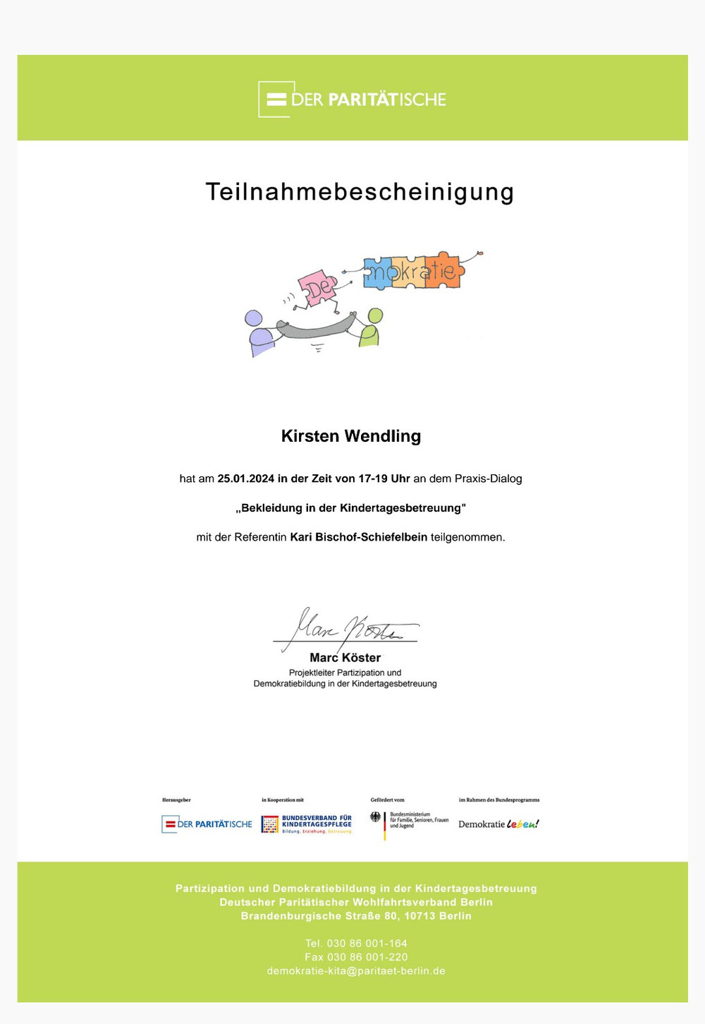 Bekleidung 