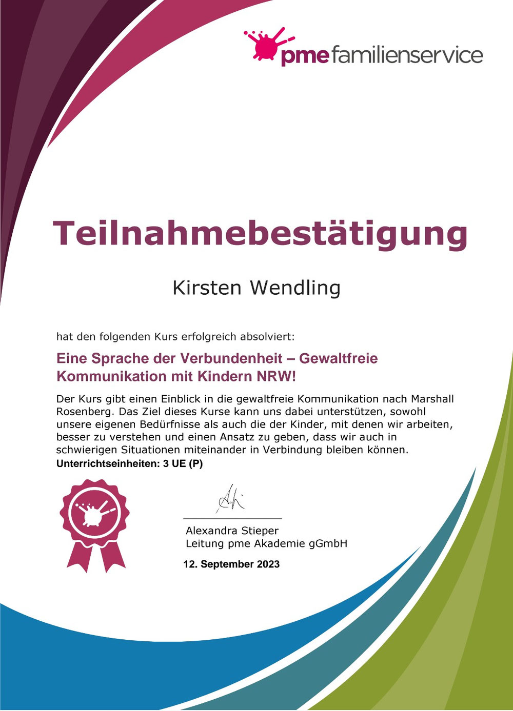 Gewaltfreie Kommunikation 