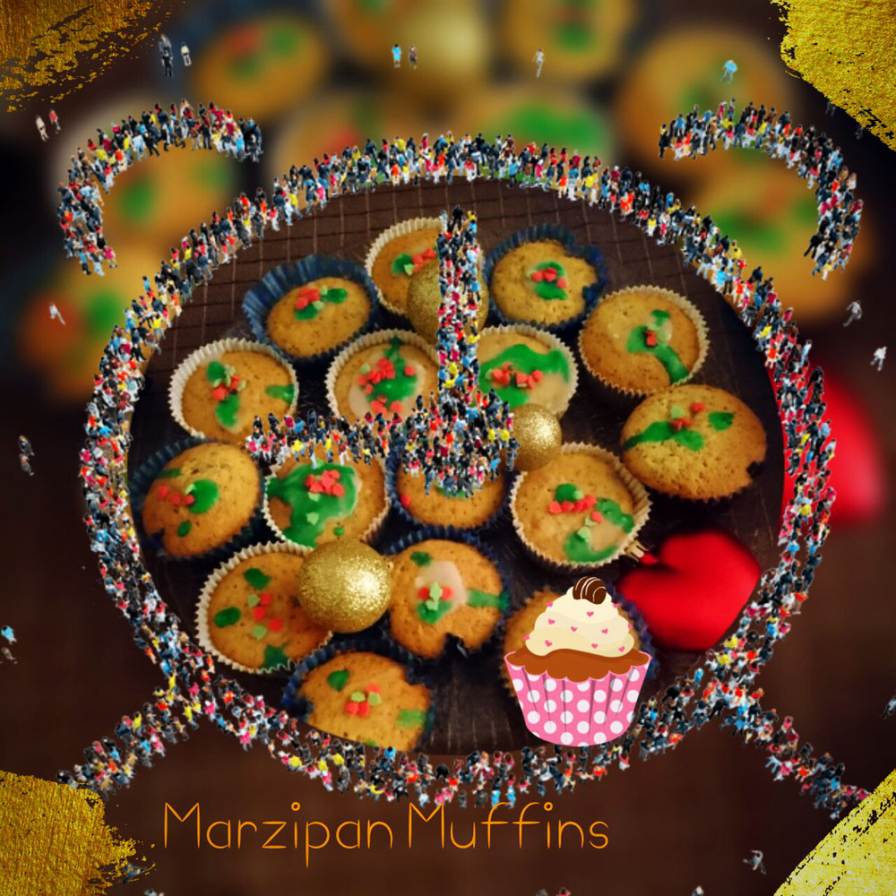 Marzipan Muffins 