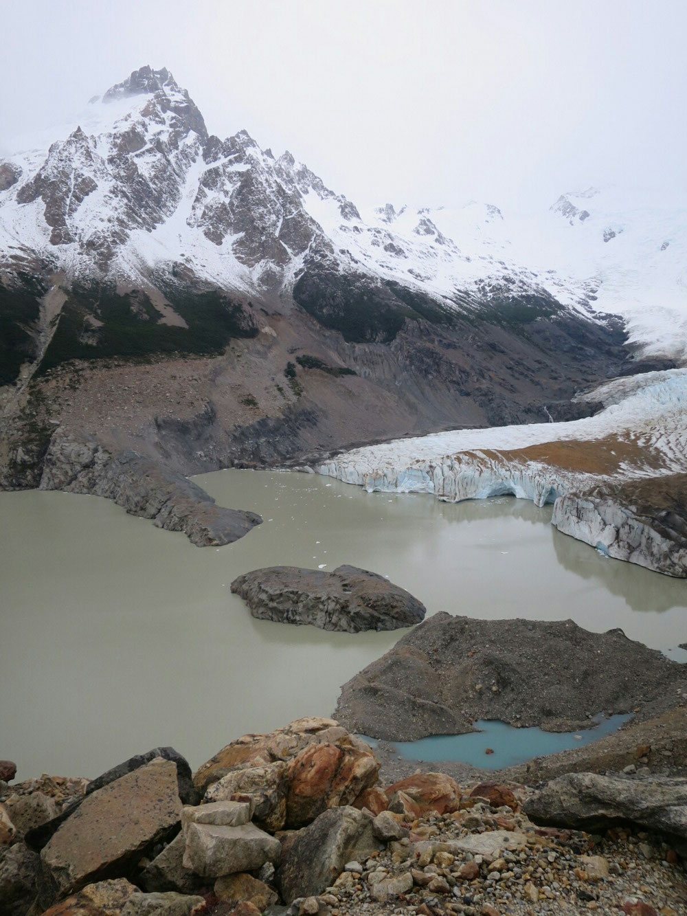 Laguna Torres mit Gletscher