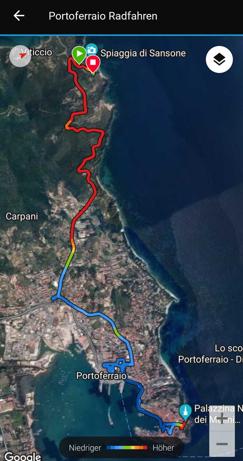 Unsere Radtour (17 KM)