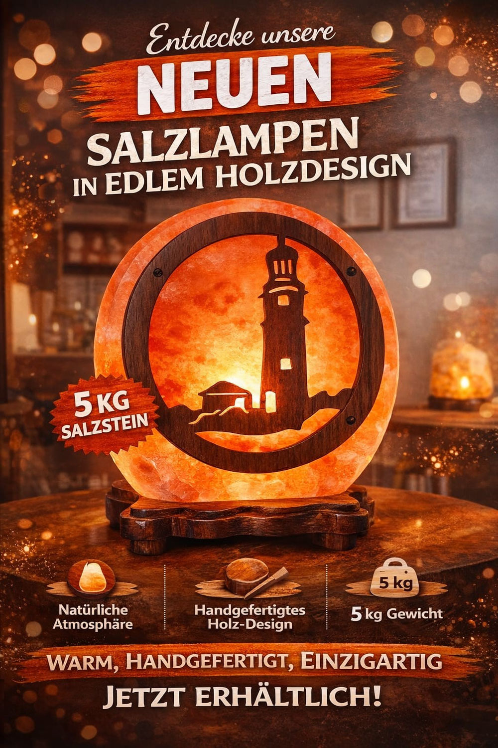 Jetzt, bei uns in der Salzgrotte erhältlich