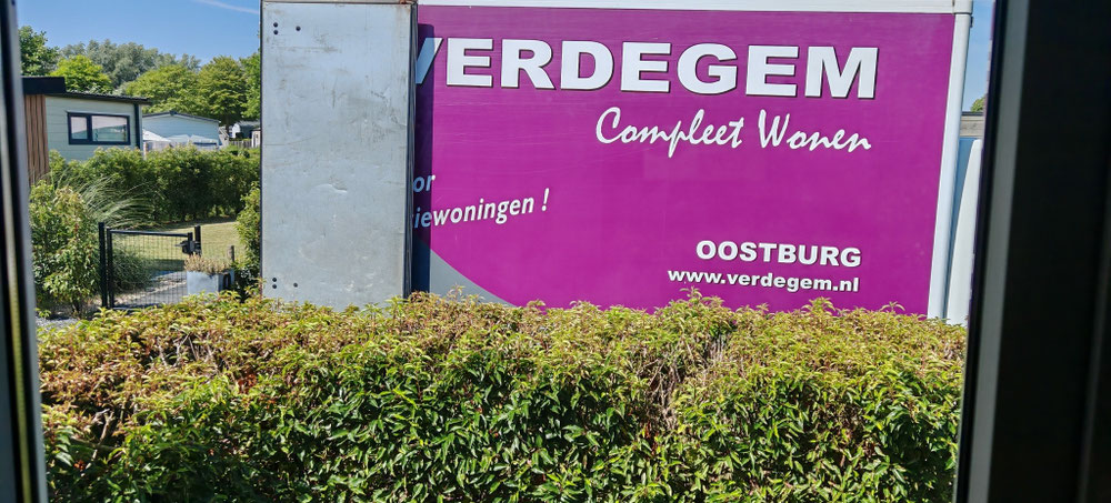 Die Markise wird bei 36°C repariert! 