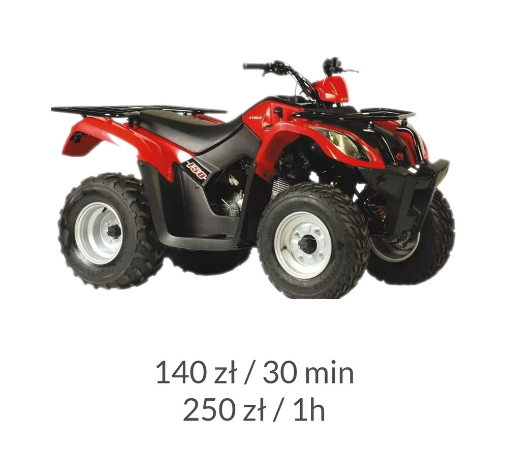 Quad in Gelände 