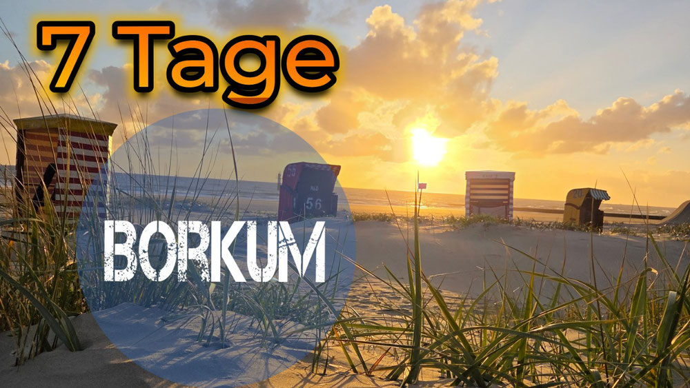 7 Tage Borkum 🌊 Radfahren, Strandspaziergänge & Nordsee-Inselglück | Urlaubsvlog