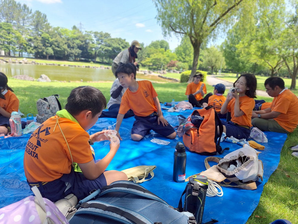 北部公園に到着!!