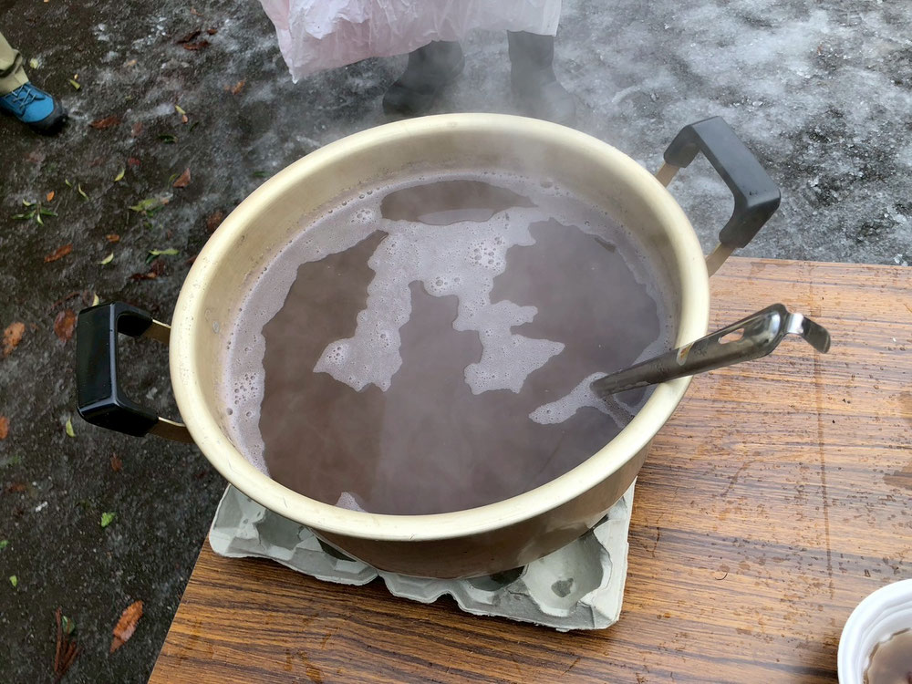 毎年恒例のおぜんざい🤗