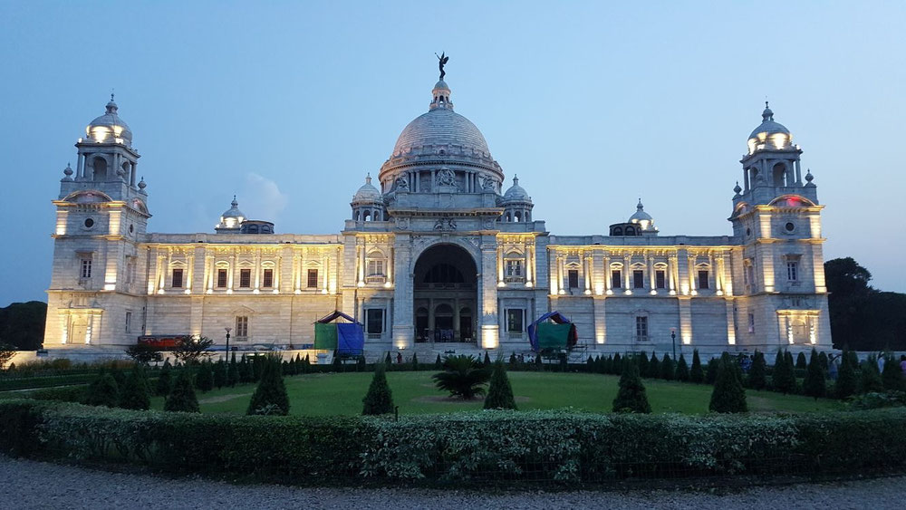 Victoria mémorial. Kolkata. Inde du Nord