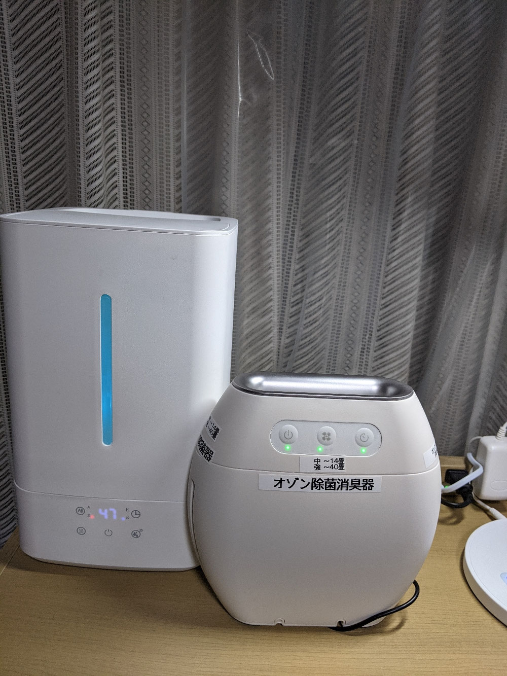 ~20畳対応のオゾン発生器を施術室に導入しました。《ウイルス除去99％～食品分析センター試験》