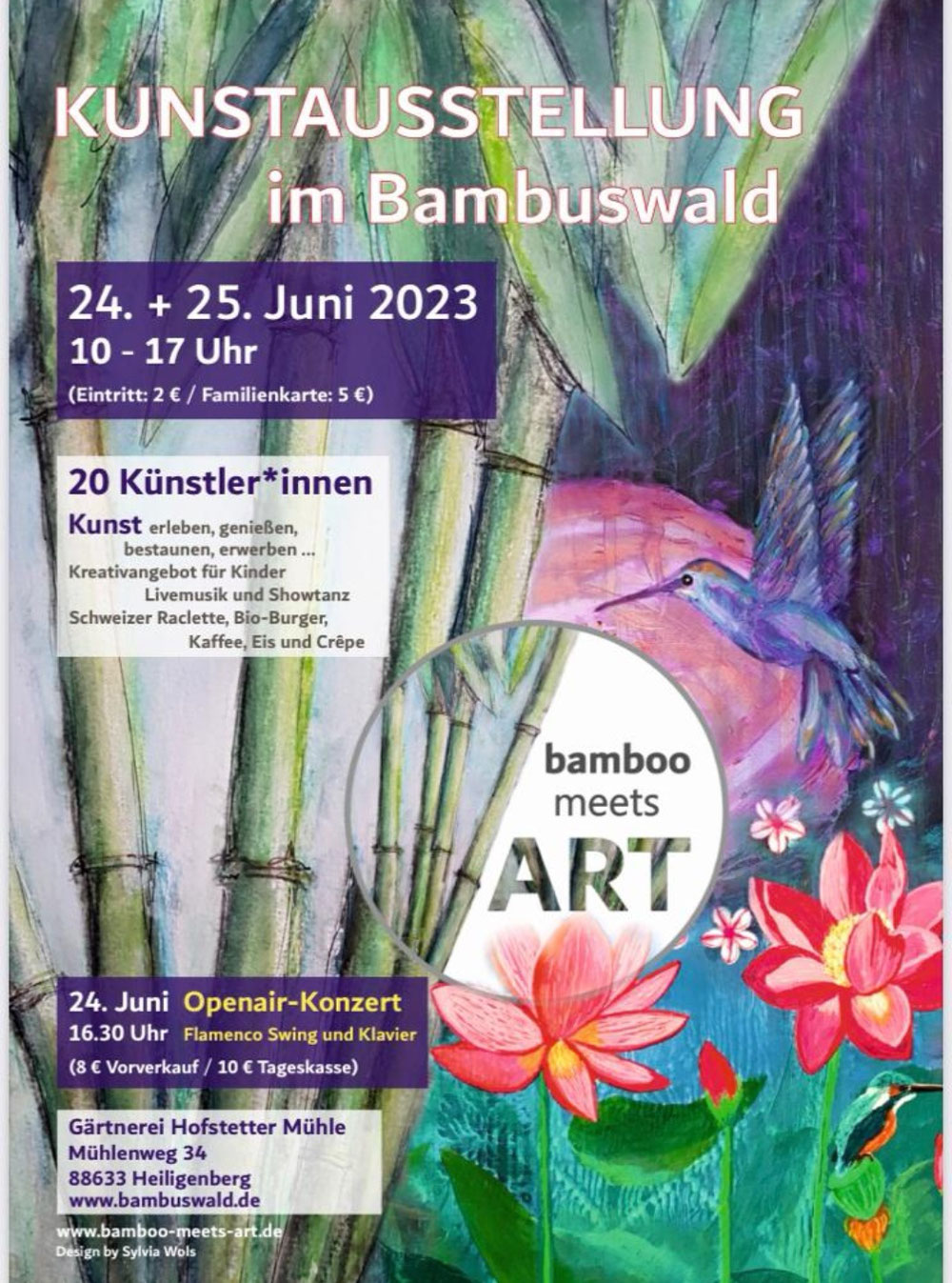  Bamboo meets Art in HEILIGENBERG bei Salem 