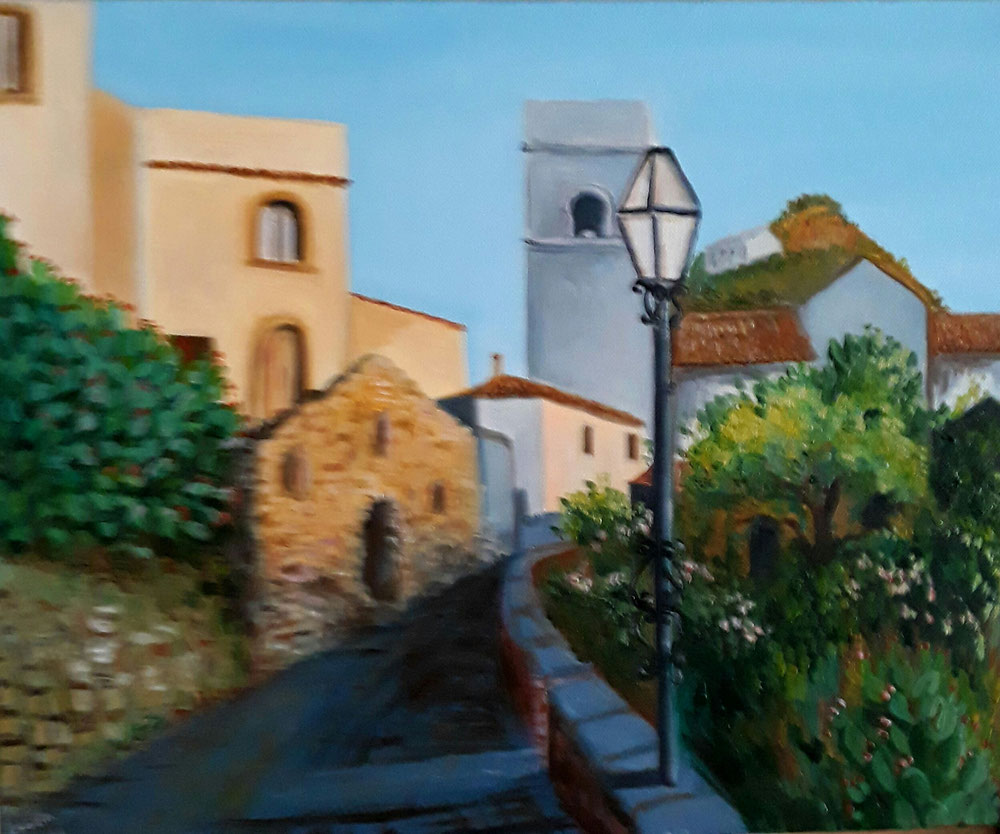 Savoca . Olio su tela. 40x50. € 250