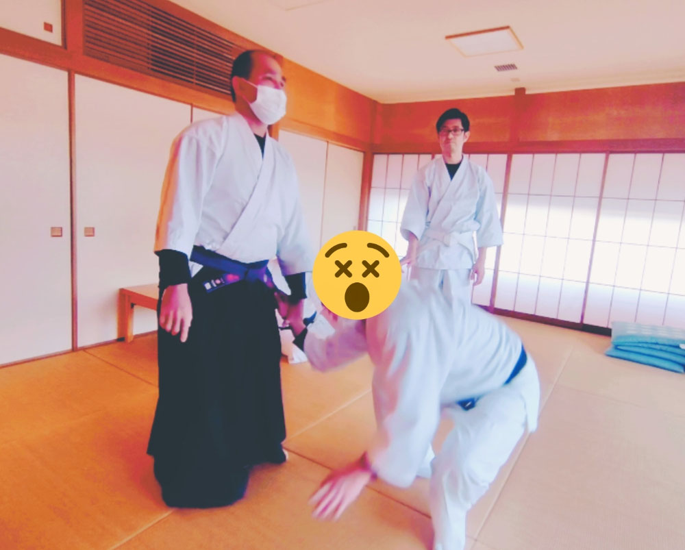 ガクンと掛かる雅勲