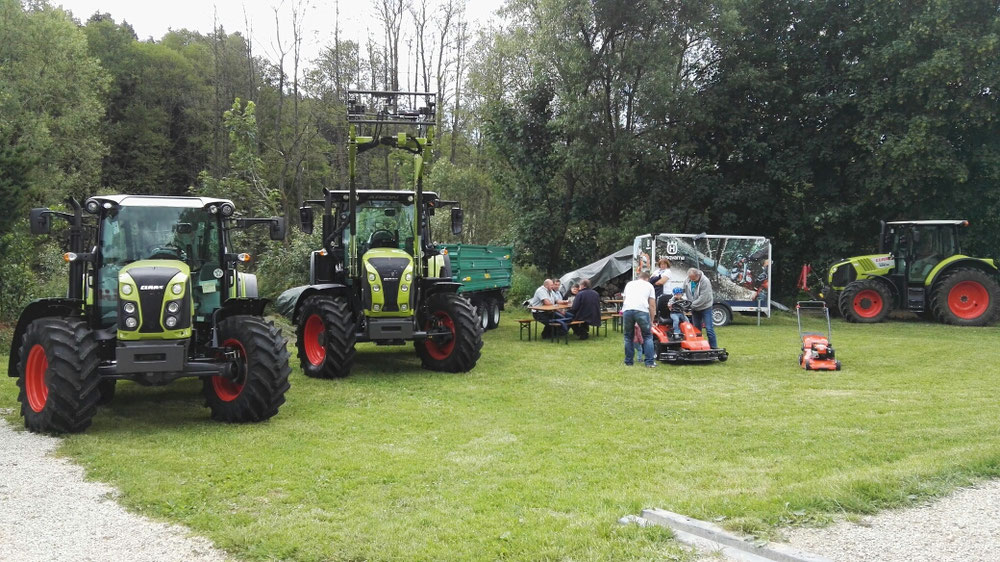 Maschinenausstellung Müller Landtechnik