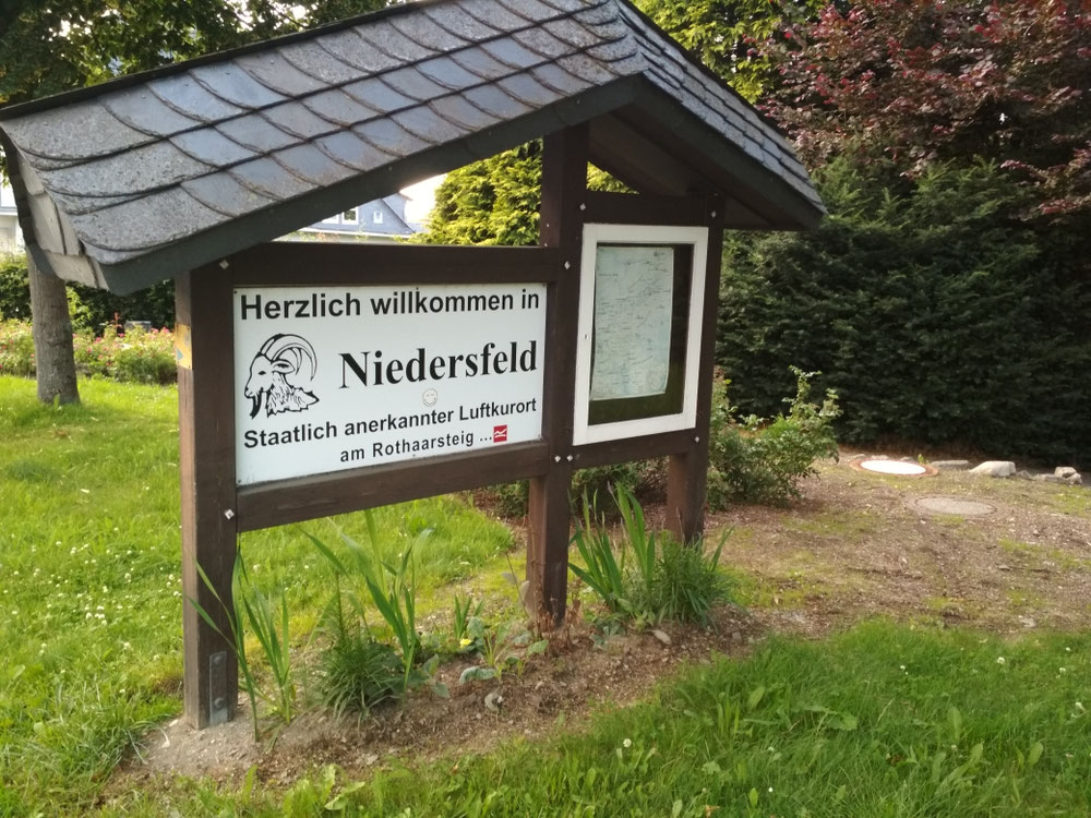 Endlich erreicht.