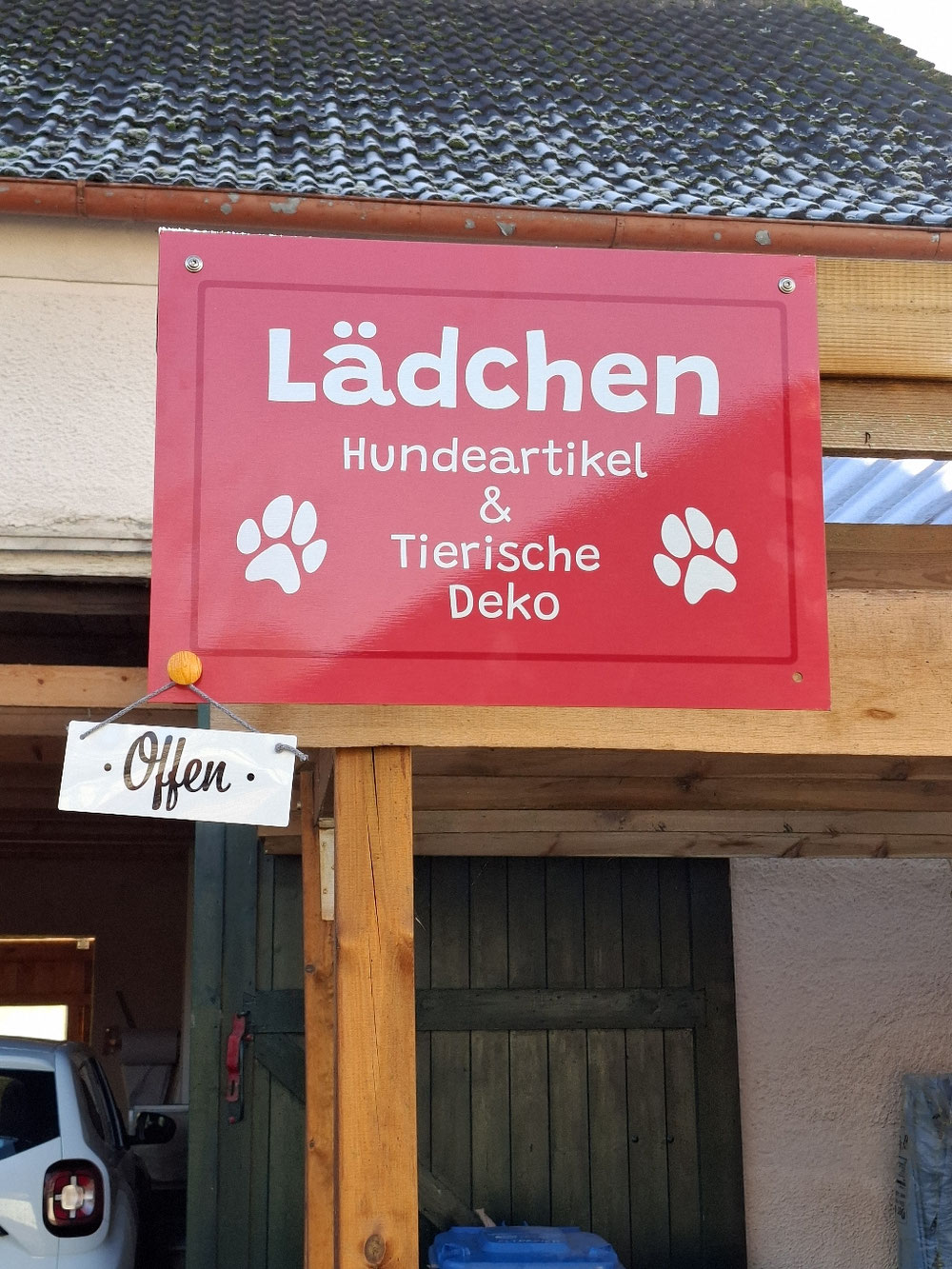 Mein neues Lädchen Schild 😍