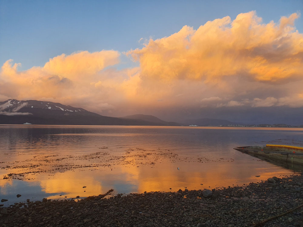 Crucero vor Puerto Williams