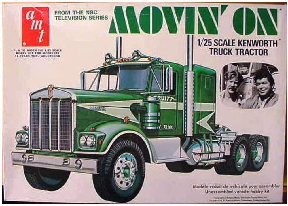 AMT T-560 Kenworth W900 "Movin On" - Schaal 1:25 (jan 1982) 