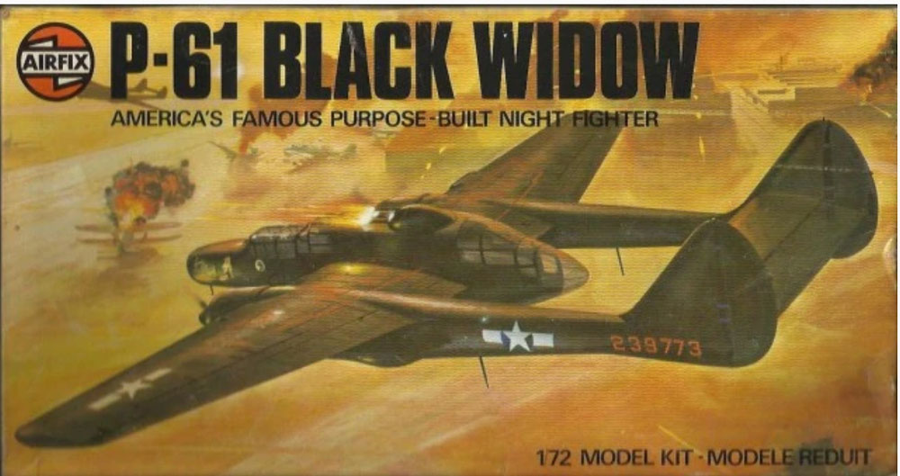 A04006-0 Northrop P-61B Black Widow  548 NFS Le Shima August 1945