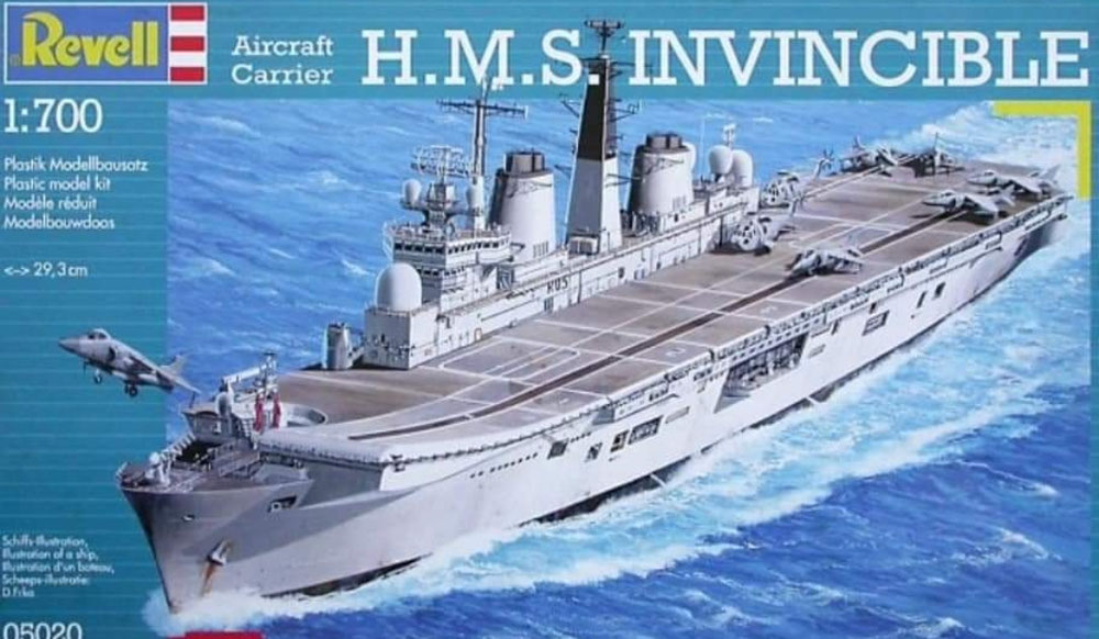 05020 HMS Invincible - Schaal 1:700 (mrt 1998)
