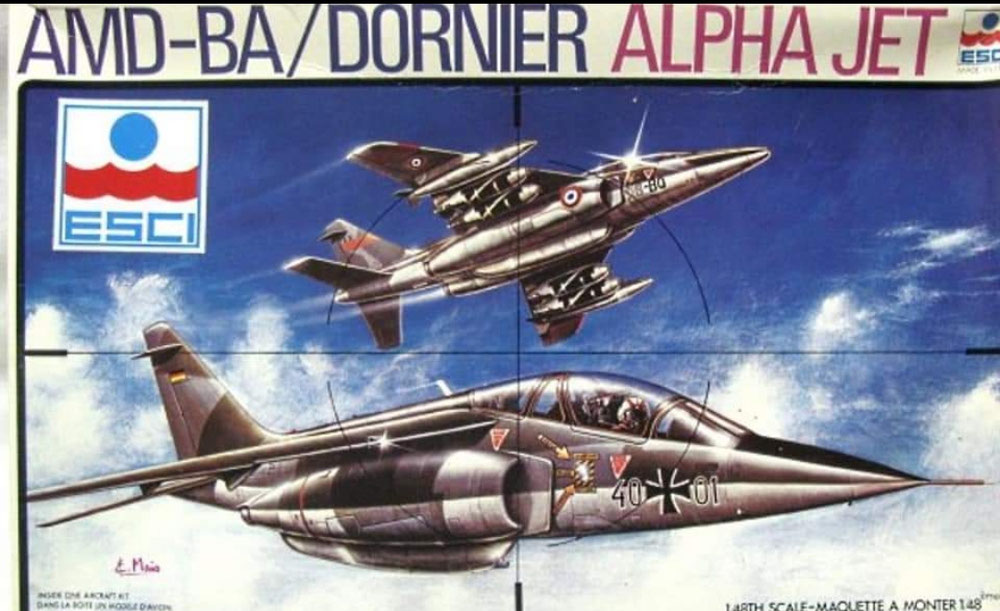 No.4026 AMD-BA/Dornier Alpha Jet E - Schaal 1:72 (september 1985)