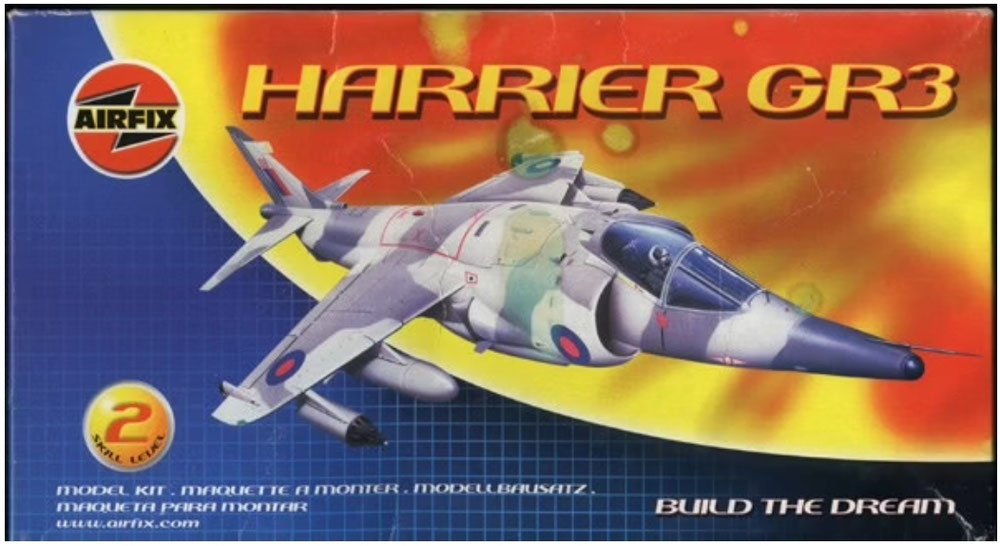 A02072 HS Harrier GR.3 - Schaal 1:72 (feb 2007)