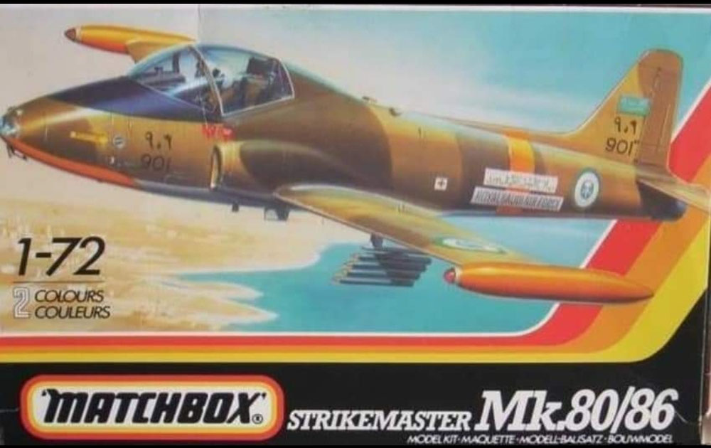 PK-10 BAC Strikemaster MK.86 - Schaal 1:72 (mei 1988)