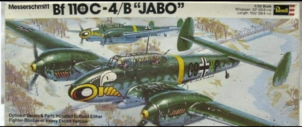 H-249 Bf 110C-4 - Schaal 1:32 (mrt 1978)