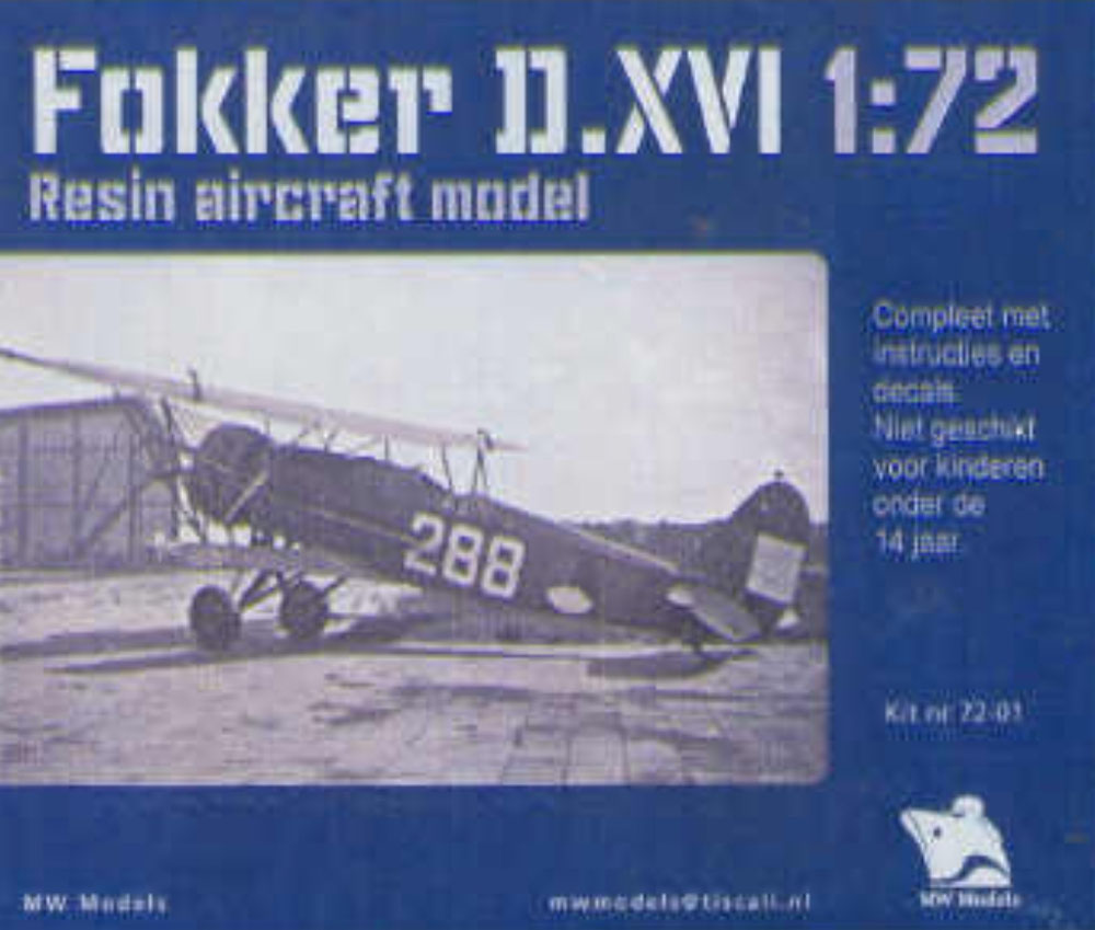 MW72-01 Fokker D.XVI