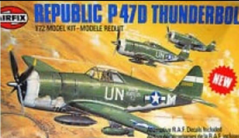 A02055-6 P-47D Thunderbolt - Schaal 1:72 (september 1984)