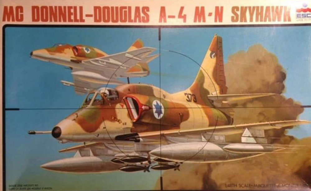 No.4016 A-4N Skyhawk - Schaal 1:48 (feb 1981)