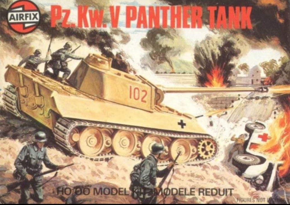 A01302-6 Pz.Kpf.V Panther - Schaal 1:76 (1975)