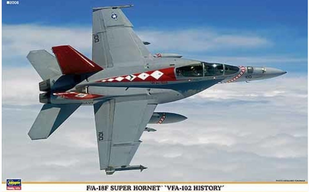 00960 2× F/A-18F Super Hornet VFA-102 "Diamondbacks" USS Kitty Hawk