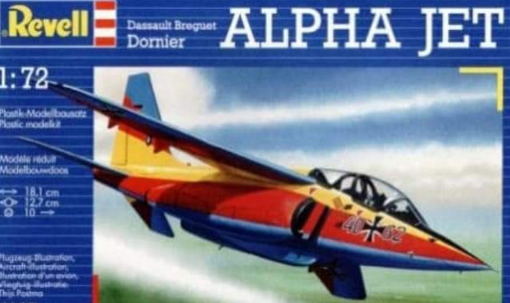REV04105 Alpha Jet D - Schaal 1:72 (jul 1992)