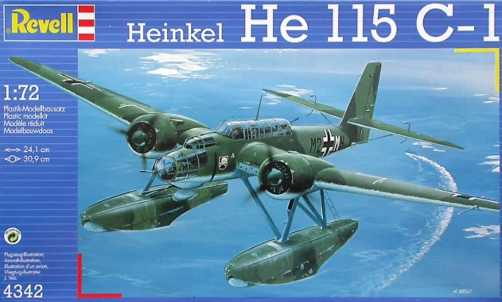 4342 Heinkel He 115C-1 1./KüFl.Gr.106 Norway 1941