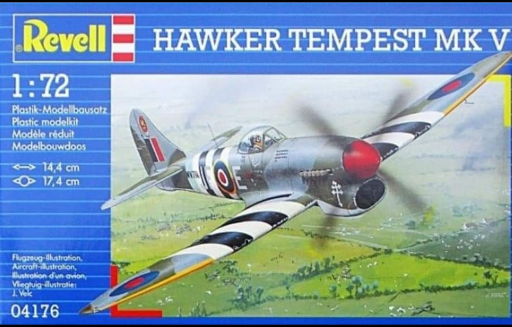04176 Hawker Tempest MK.V - Schaal 1:72 (jul.1994)
