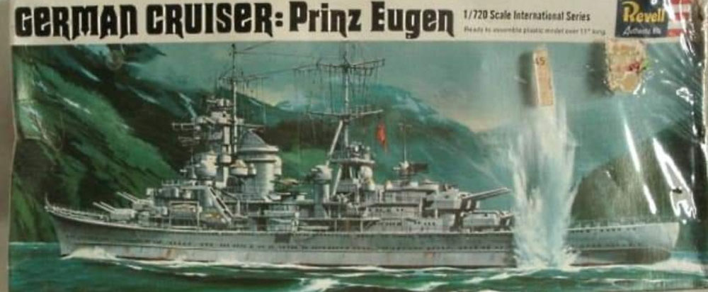 H-481 KM Prinz Eugen - Schaal 1:720 (april 1981)