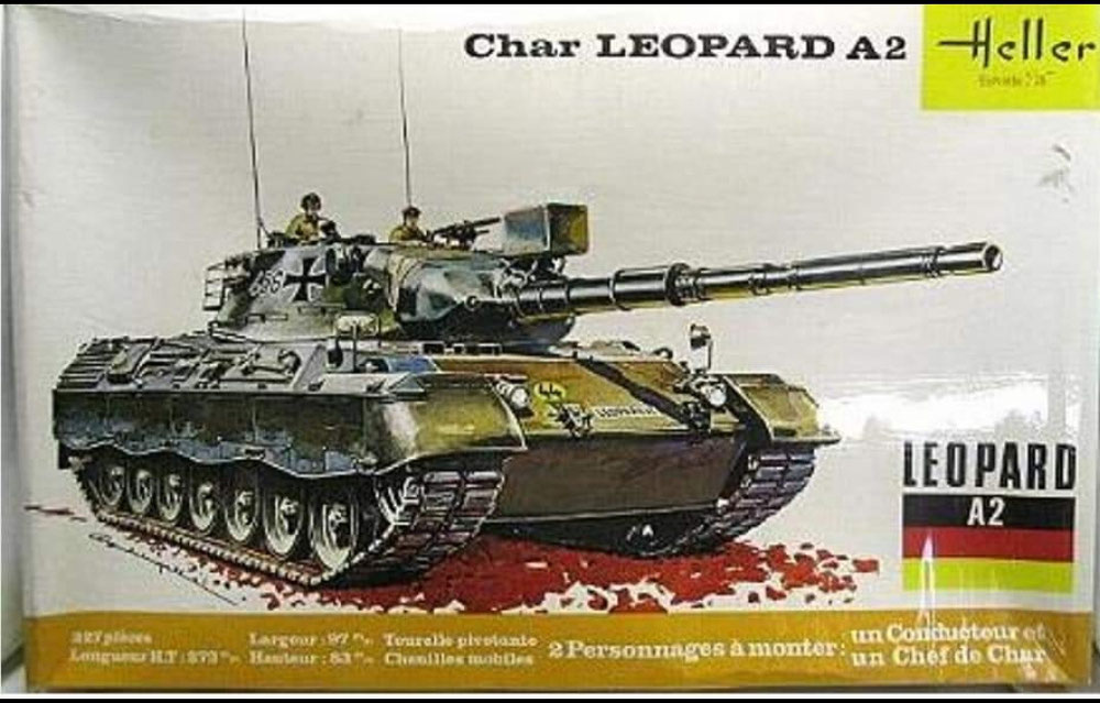 No.822 Leopard A2 - Schaal 1:35  (mrt 1977)